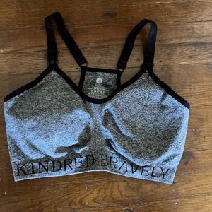 Grey Kindred Bravely Sublime Nursing Sports Bra, Size Medium busty